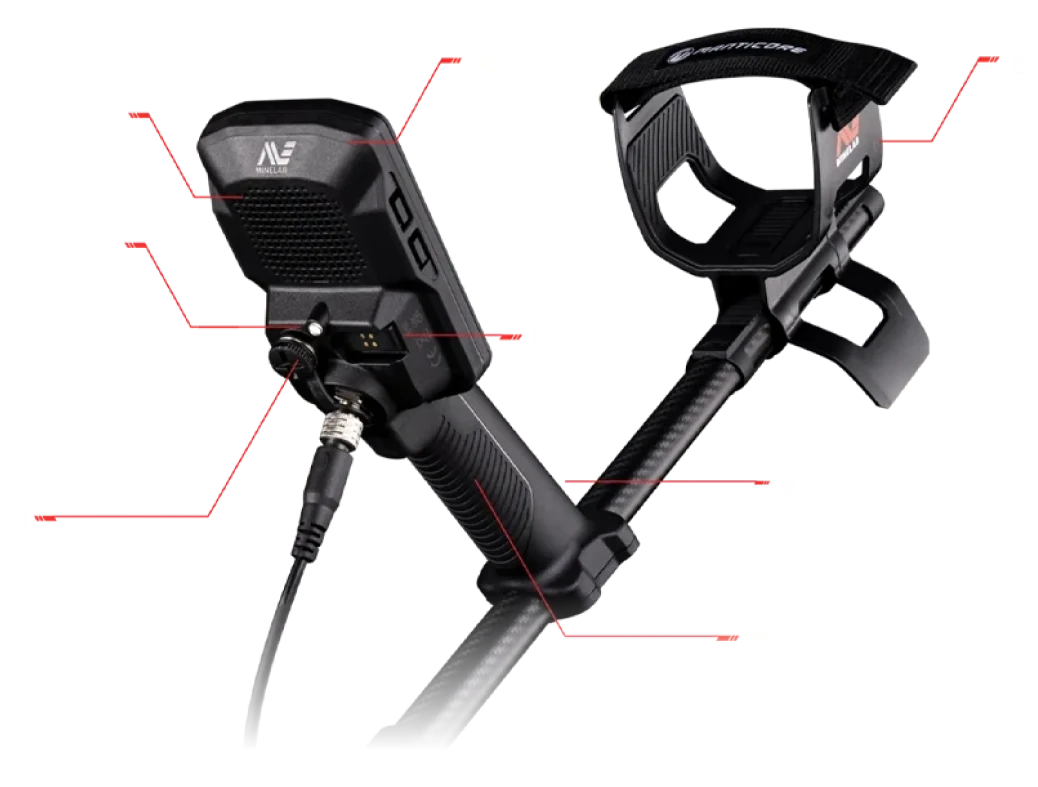 Sinop Minelab Manticore - Kontrol paneli