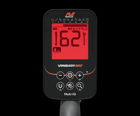 Sinop Minelab Vanquish 360 - VANQUISH ekran ve saha kontrolü